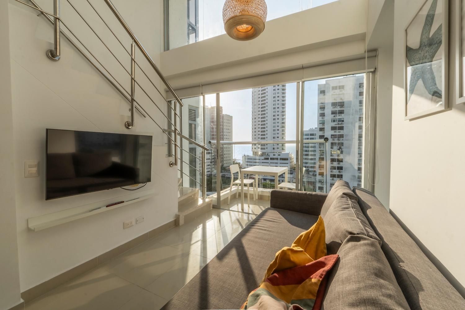 Luxury Duplex With Pool, Sunset Views, & Comfort Apartment Cartagena