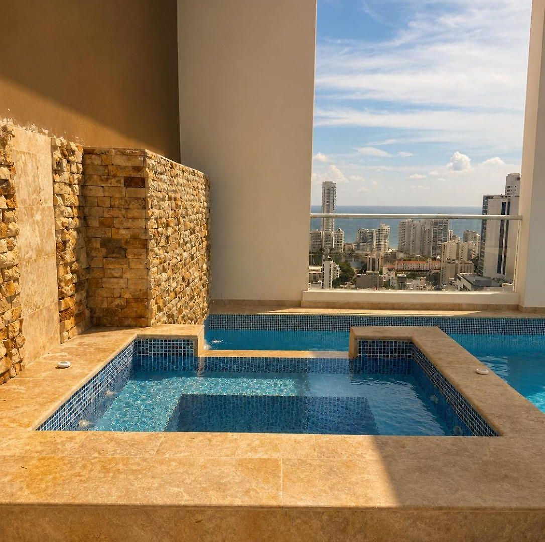 Luxury Duplex With Pool, Sunset Views, & Comfort * Cartagena